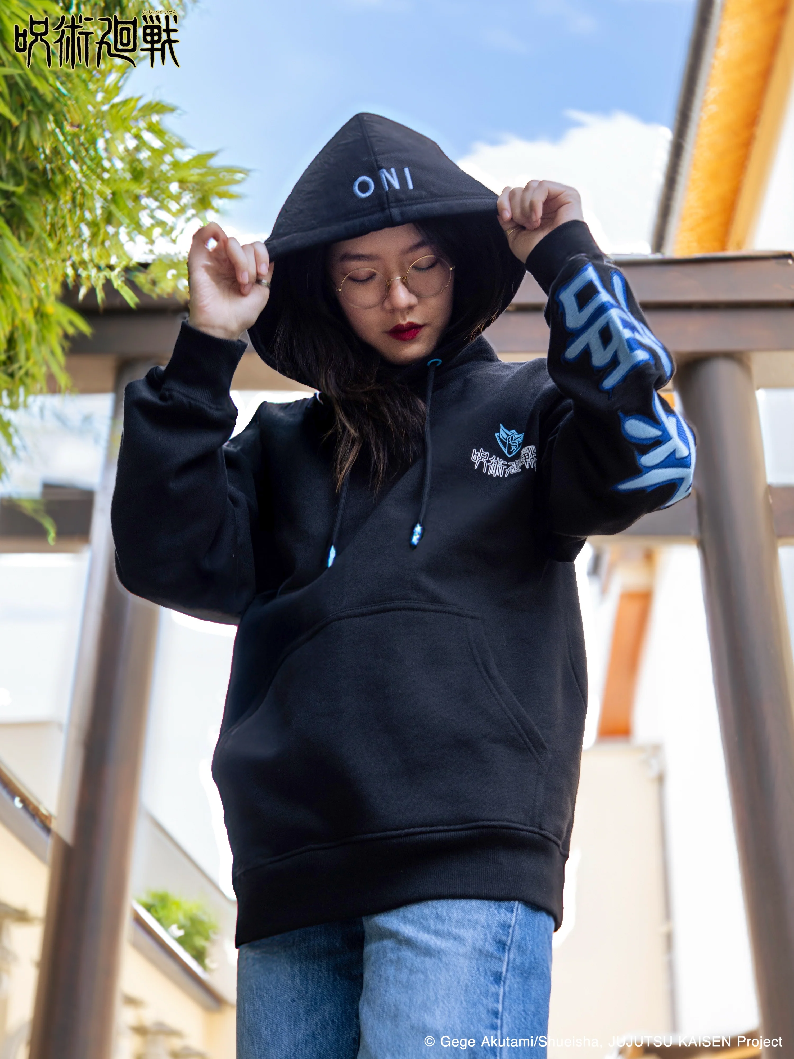 Hoodie ONI x JJK Gojo - Image 8