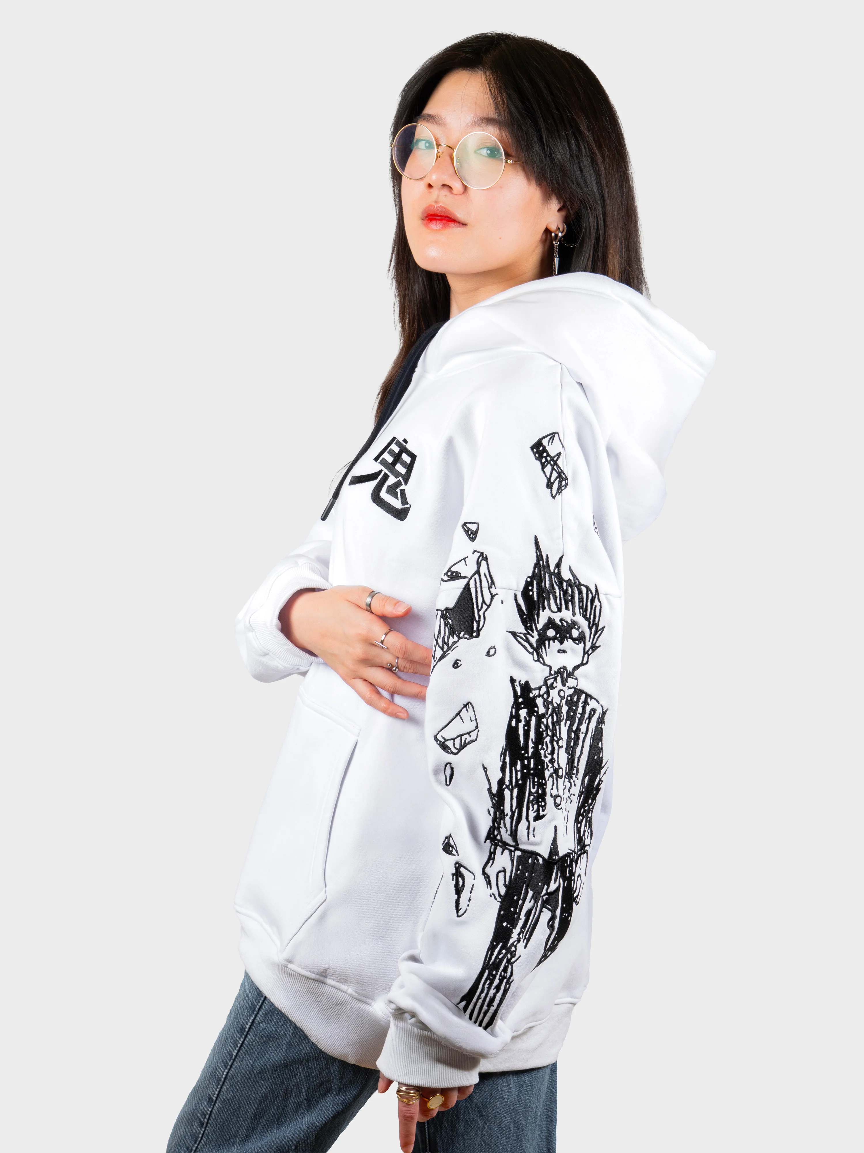 Hoodie ONI x MobPsycho100 - Image 8