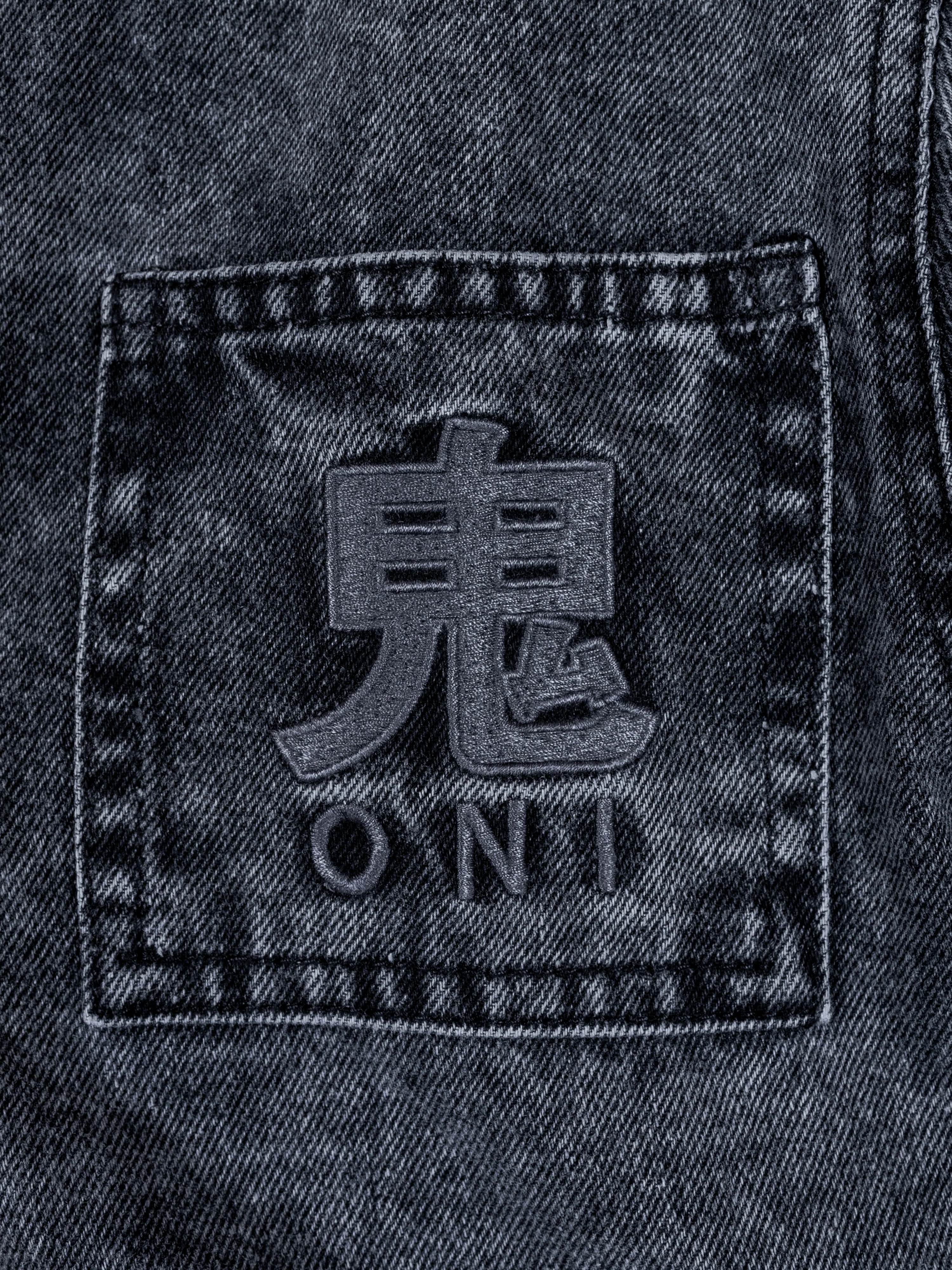 Veste Jean Noir Kitsune - Image 8