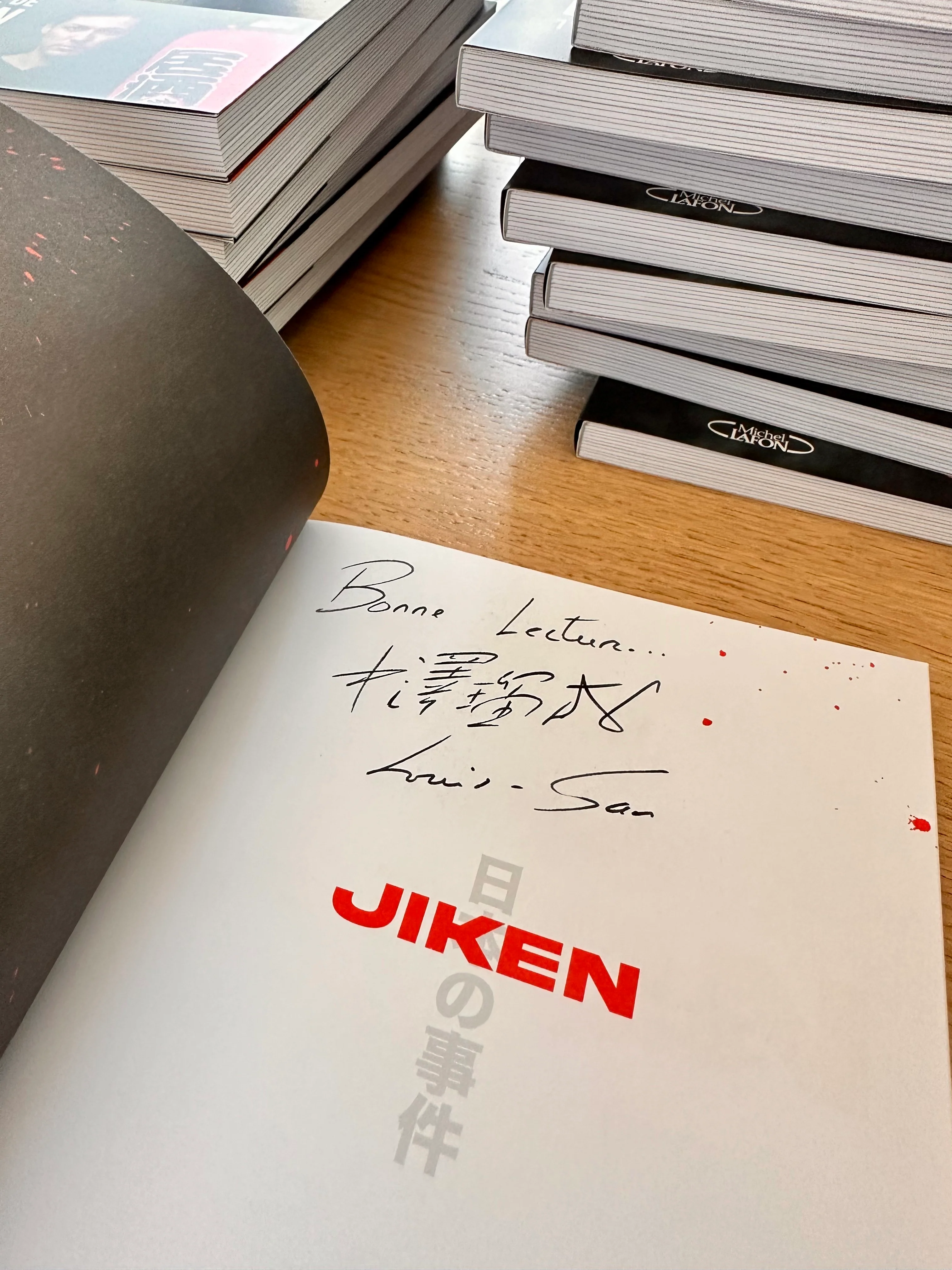 Livre Jiken Dédicacé - Image 3