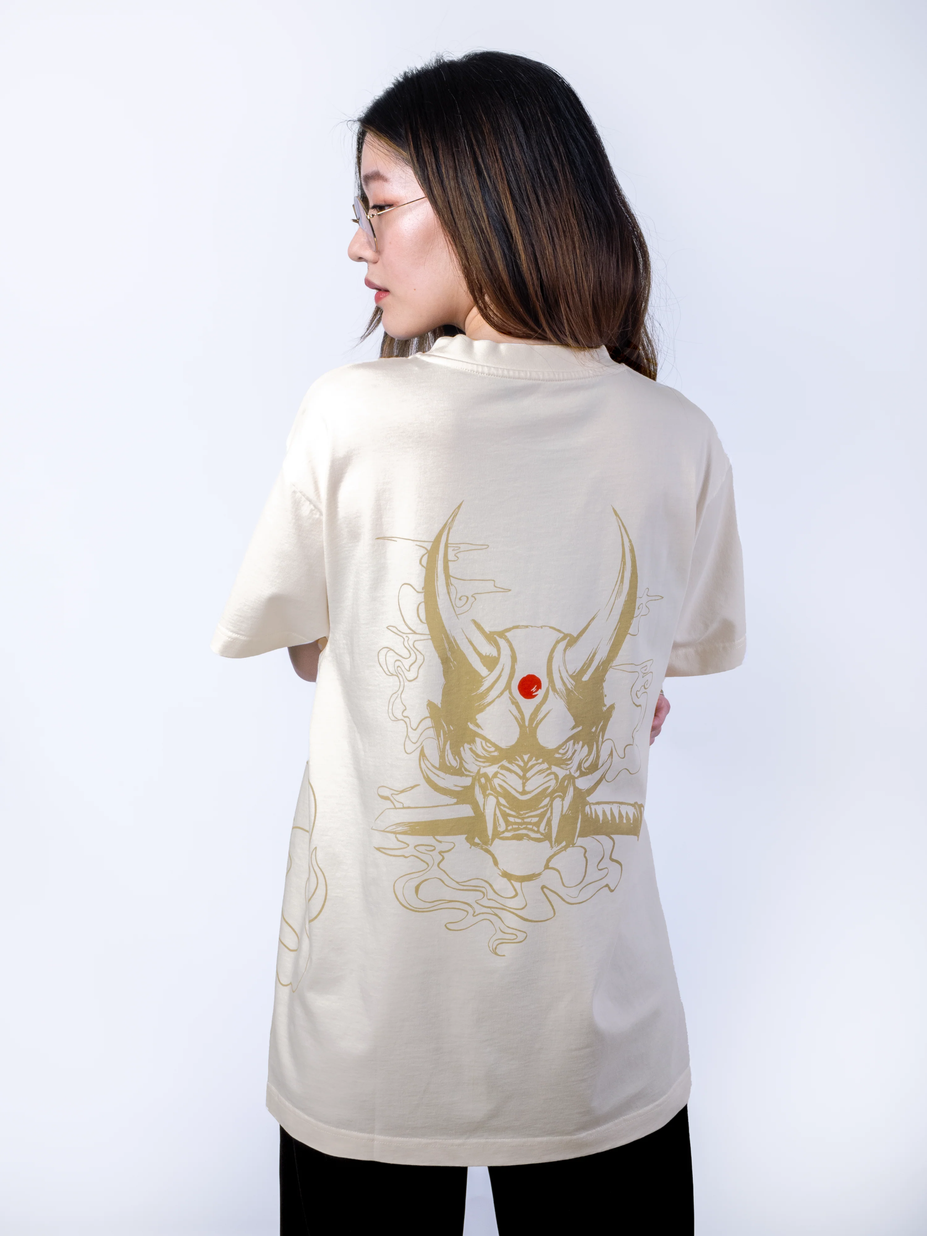 T-Shirt crème ONI X NOGI - Image 5