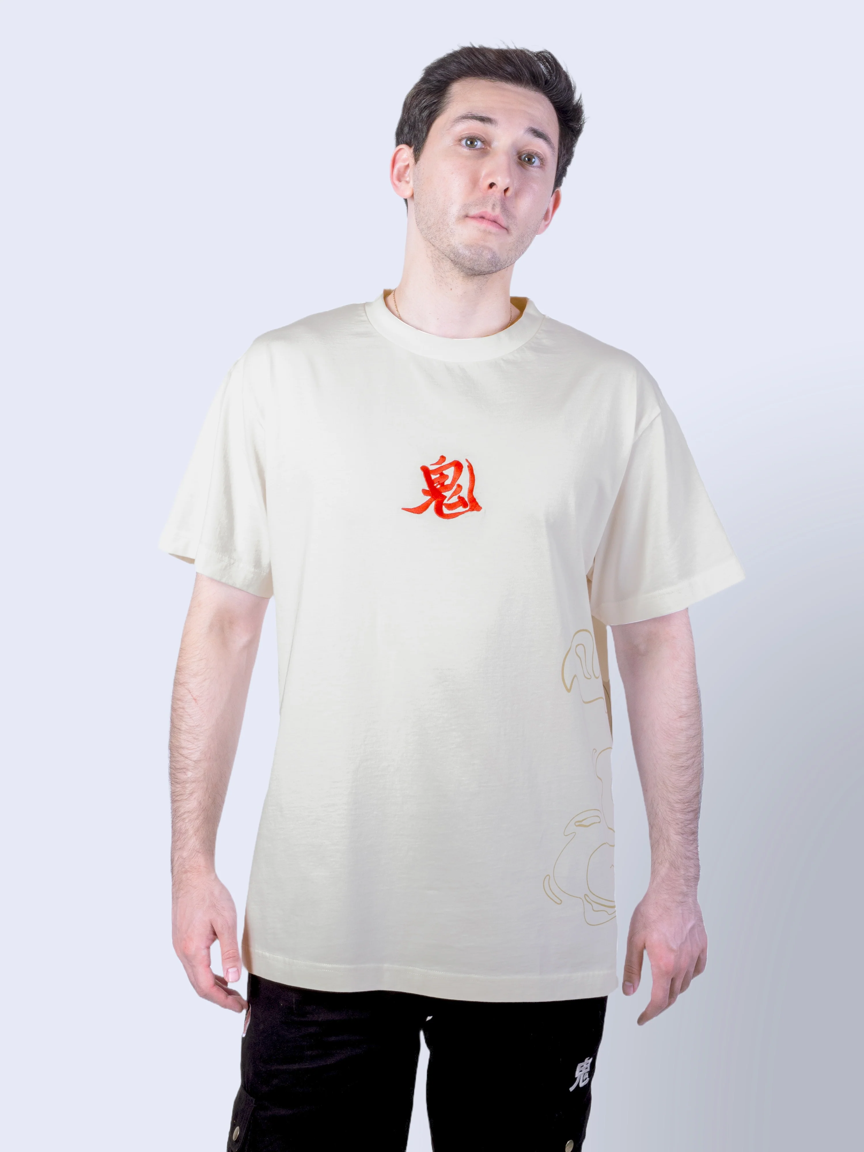 T-Shirt crème ONI X NOGI - Image 6